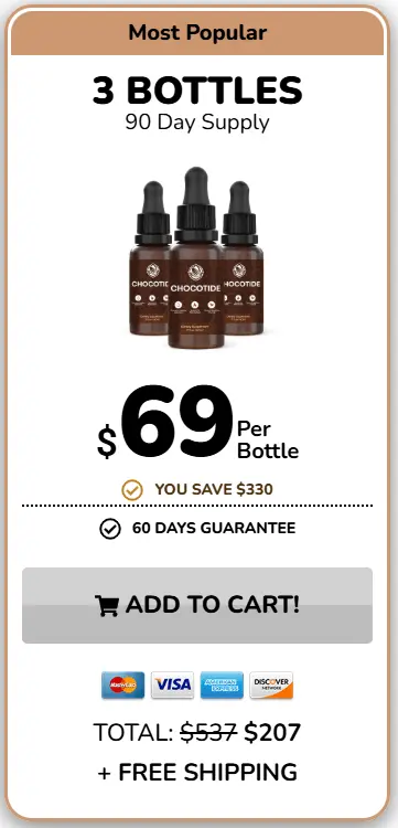 chocotide 3 bottles price