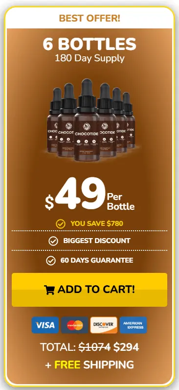 chocotide 6 bottles price